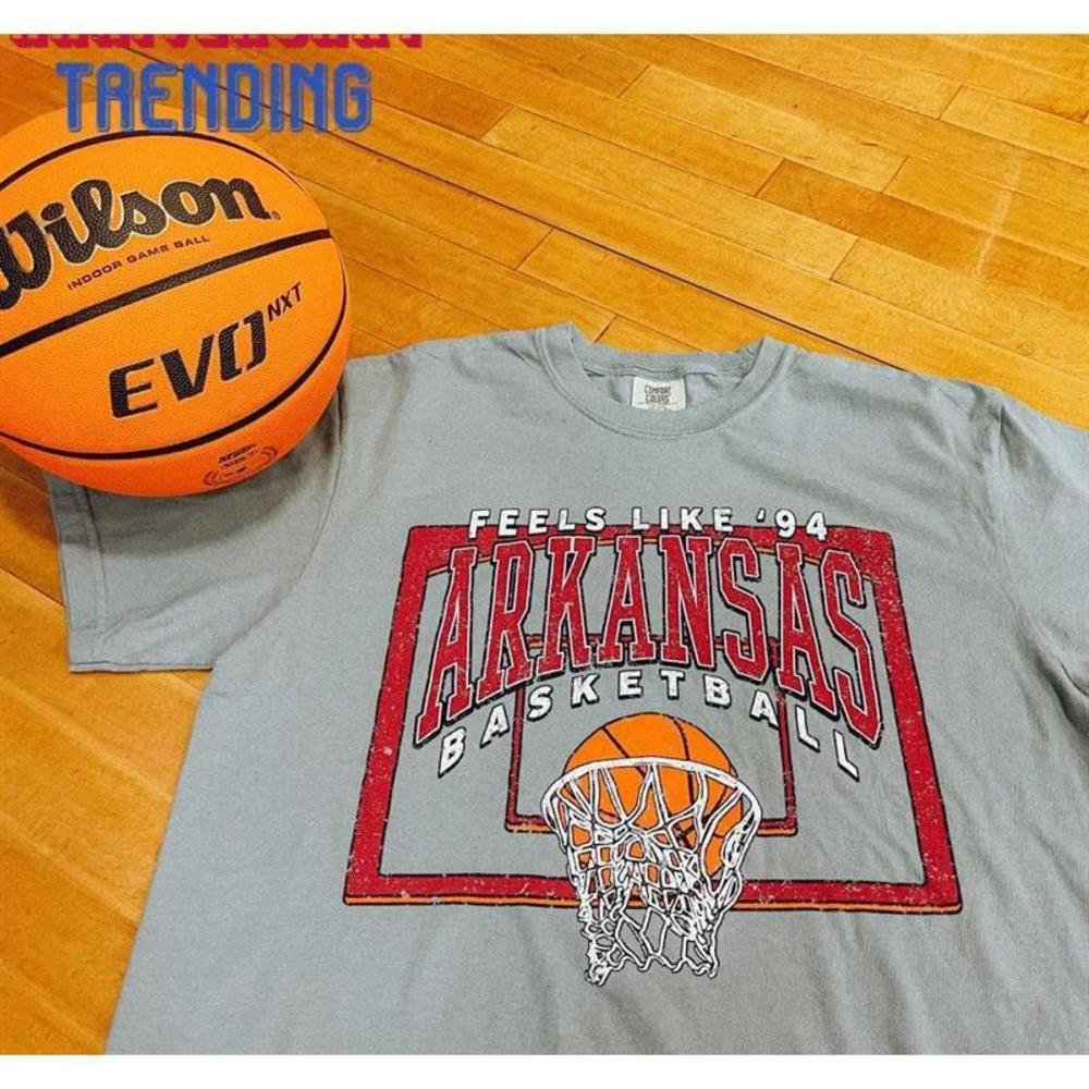 Arkansas Razorback Basketball Feels Like 39 94 National Champions Tshirt